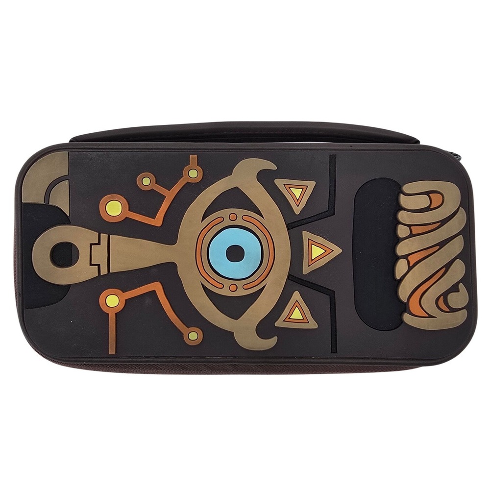 Nintendo Switch Sheikah Slate Case Zelda Breath of the Wild Brown Travel Bag